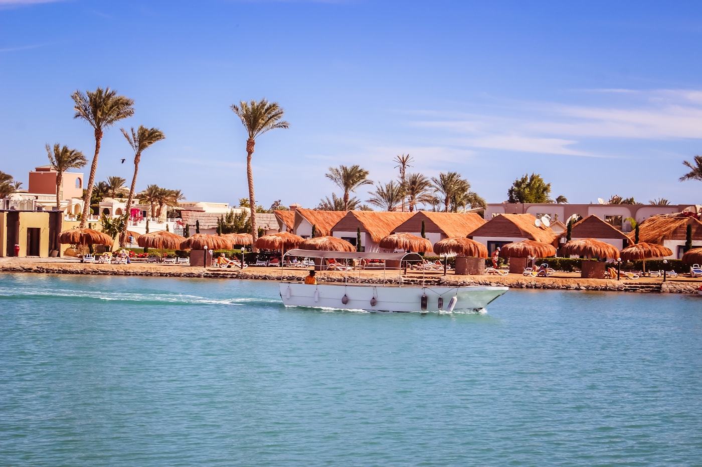Nubian Village colorful houses Nile Elephantine Island Aswan